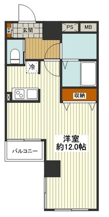 スパシエルクス横浜の物件間取画像